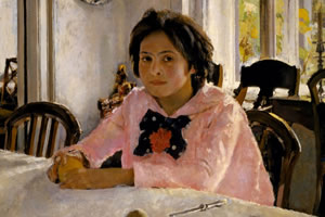 В. Серов «Девочка с персиками»